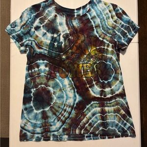 Tie-Dye 'Girl Power' Short Sleeve Tee